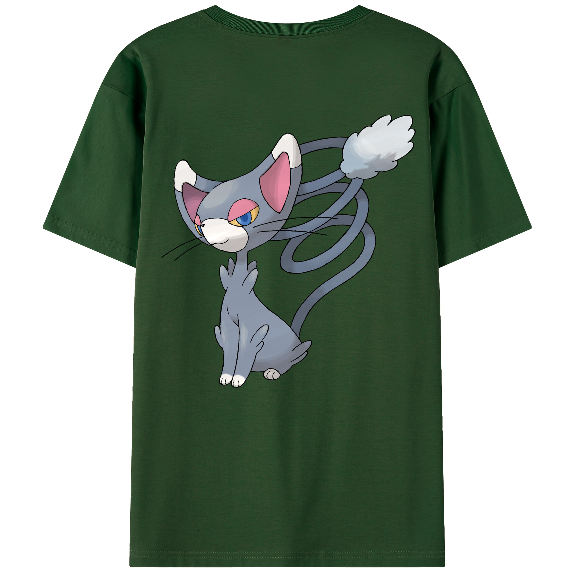 （画像用） ポケットモンスター Pokémon 綿100％半袖Tシャツ（背面プリント）